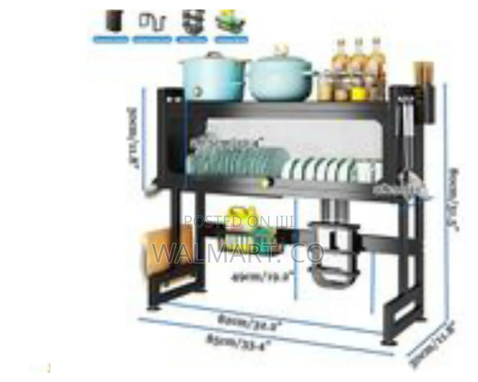 Over the Sink Dish Drying Rack Dish Drainer