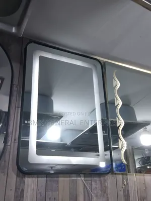 Mirrors With Light in Different Shapes
