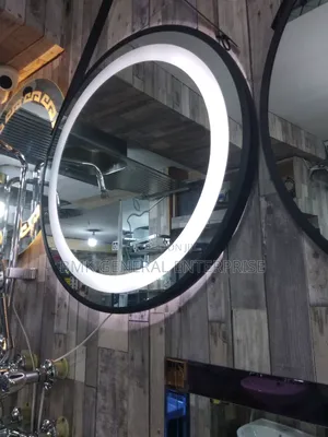 Mirrors With Light in Different Shapes
