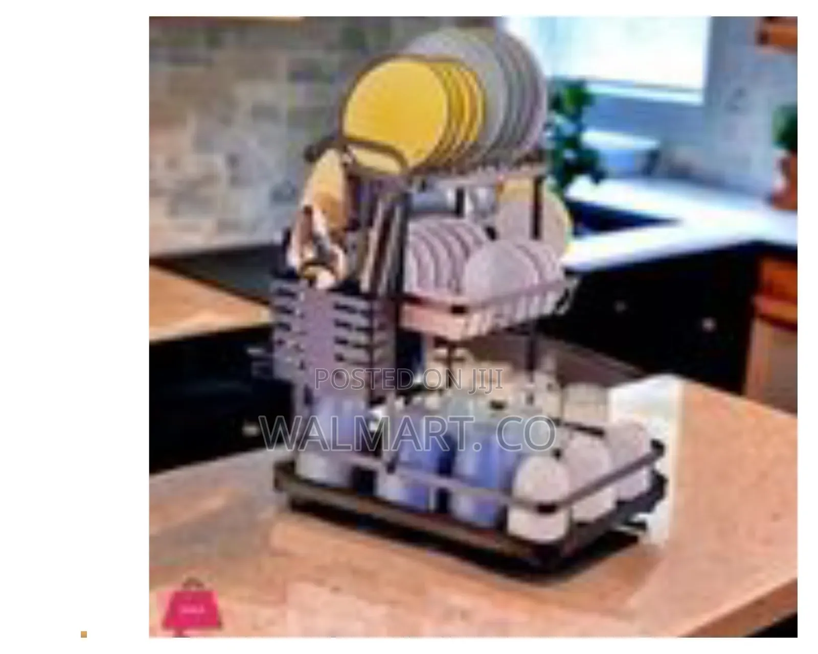 Kitchen Shelf Counter 3 Tier Detachable Dish Drying Rack Organizer