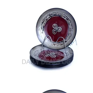 Ceramic Dinner Plates Set of 6, 10 Inch Dish Set - Microwave, Oven