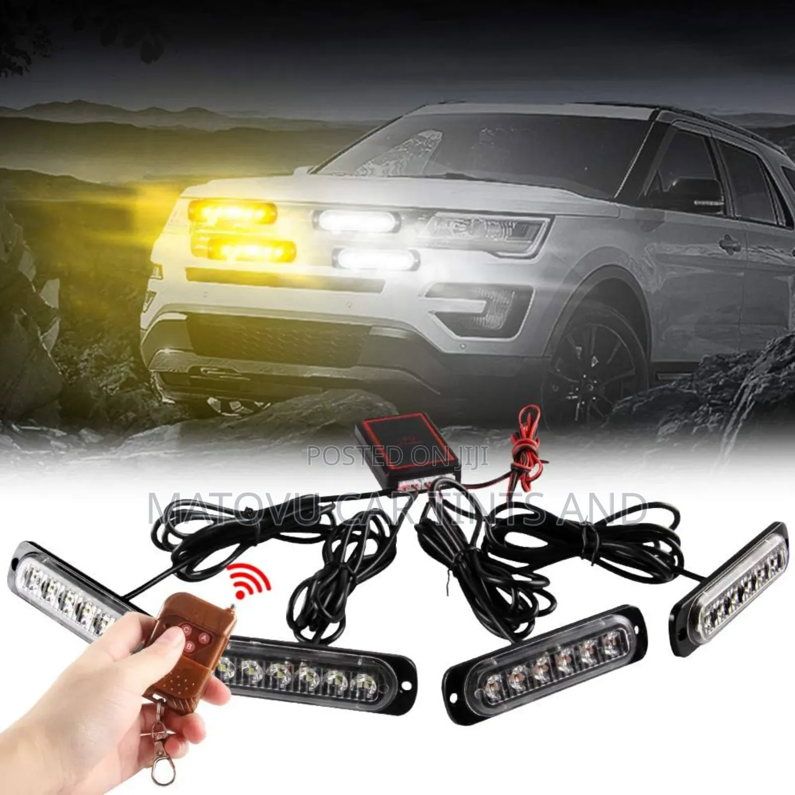 Denis Car Strobe Lights