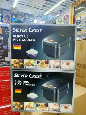 Silver Crest Electric Rice Cooker.