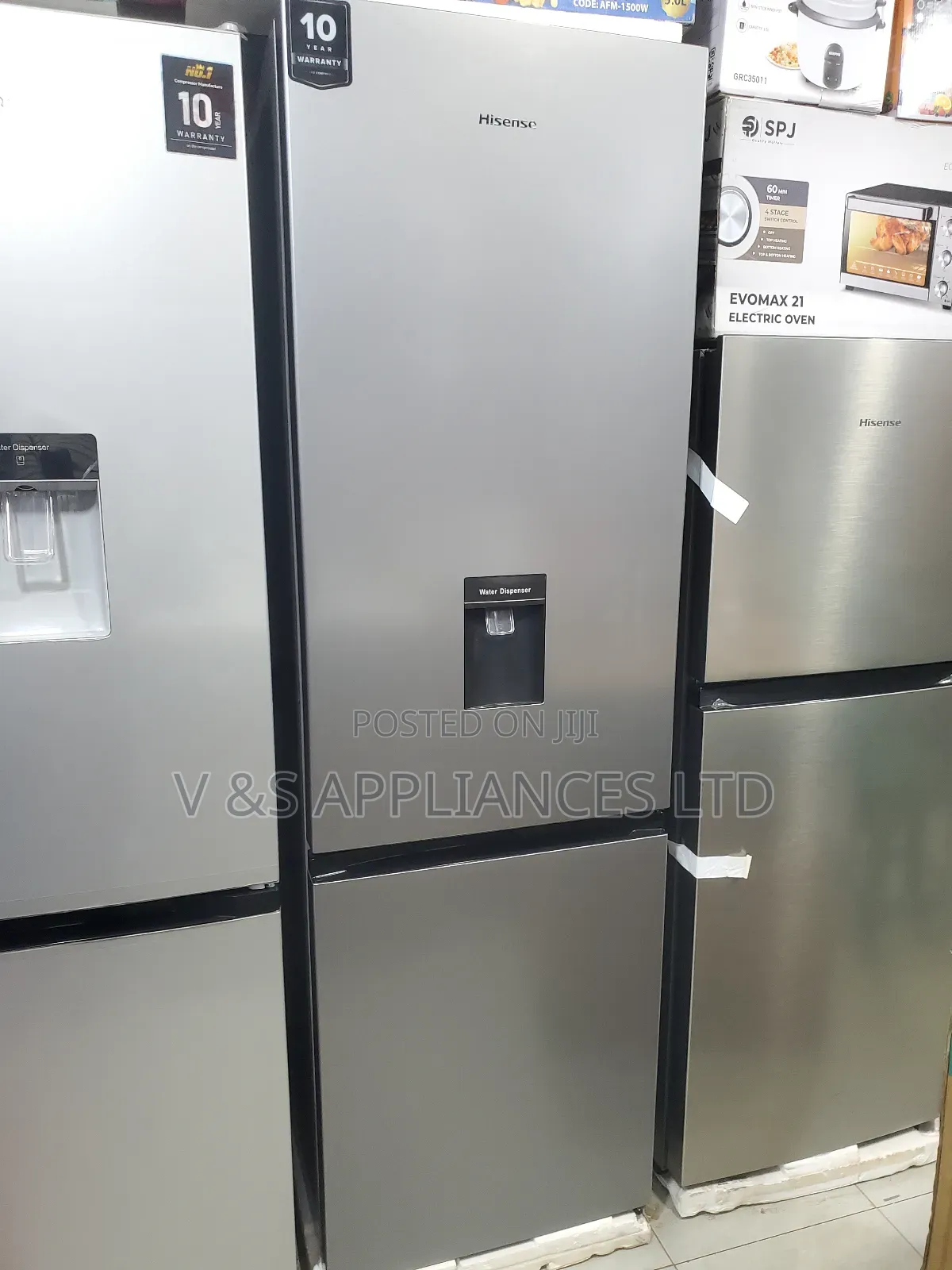 341litres Hisense Double Door Fridge