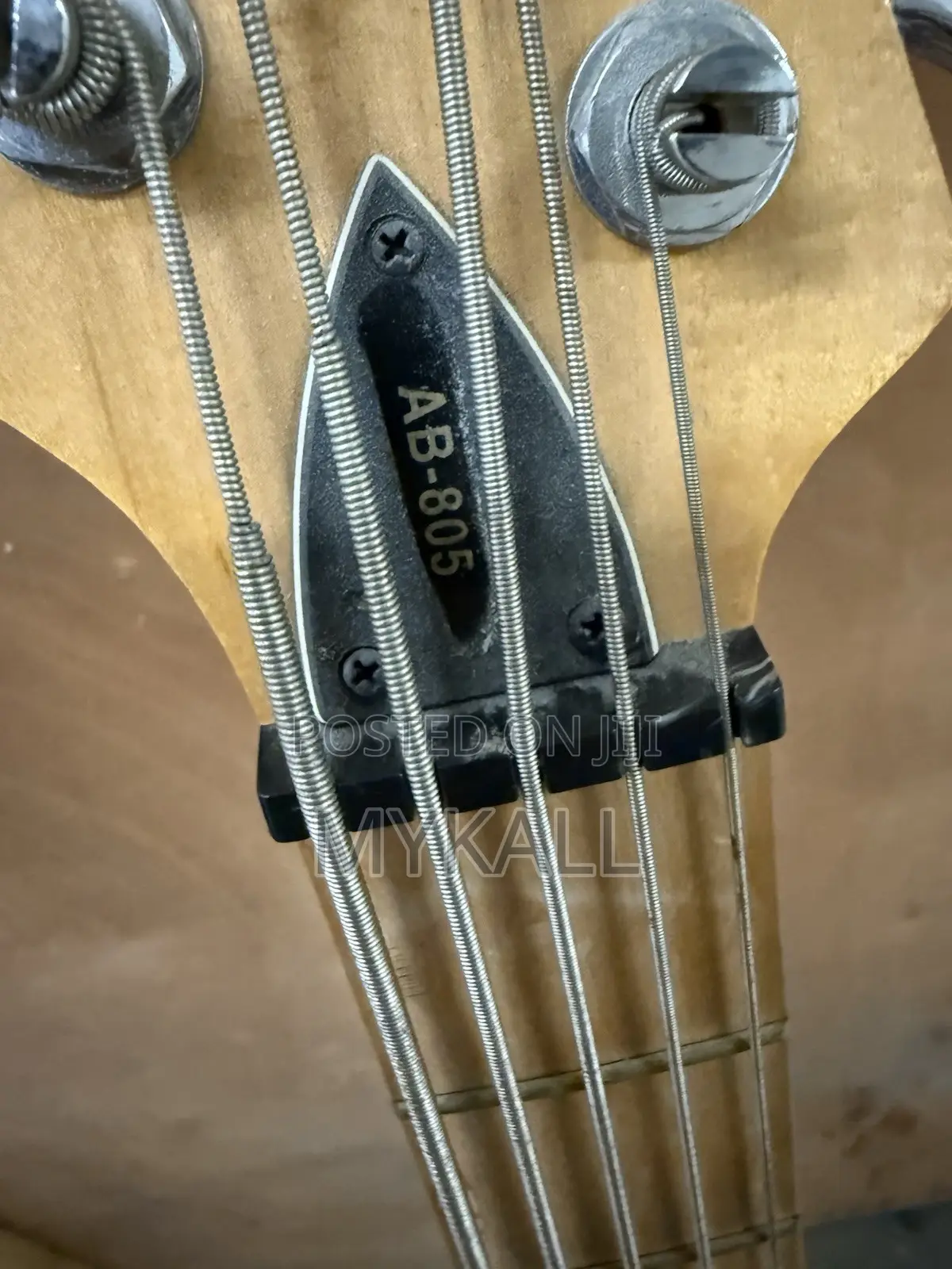 Ashton Ab-805 5-String Active Bass Guitar – Natural Finish