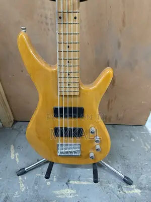 Ashton Ab-805 5-String Active Bass Guitar – Natural Finish