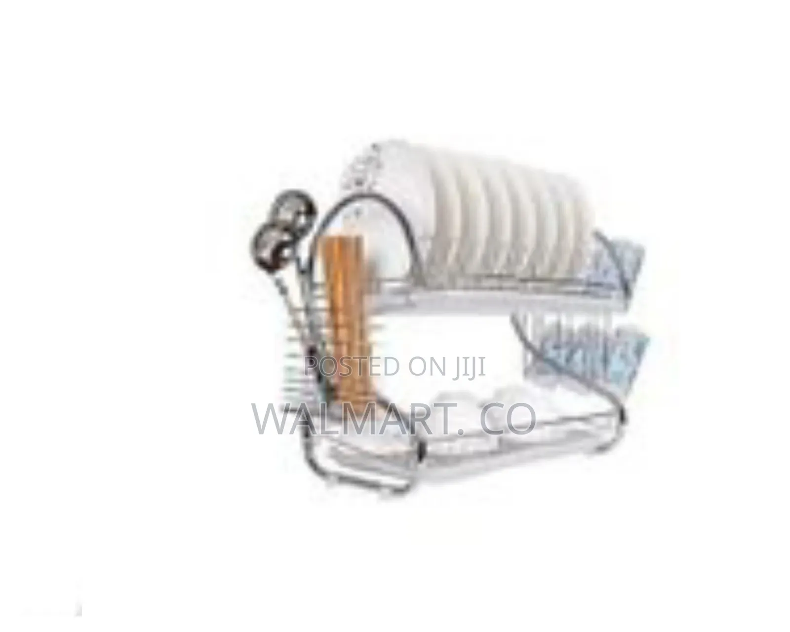 2 Tier Steel Plate Dish Draining Drying Rack