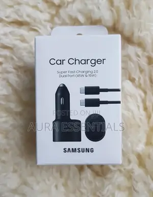 Super Fast Charging 2.0 Dual Ports(45w& 15w) Car Charger
