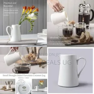500 Ml Mini Ceramic Milk Jug Sauces Pot Flower Vase Gravy Bowl Gravy