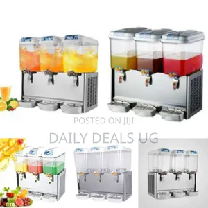 Commercial Cold Beverage Dispenser - 9.5 Gallon Juice Dispenser