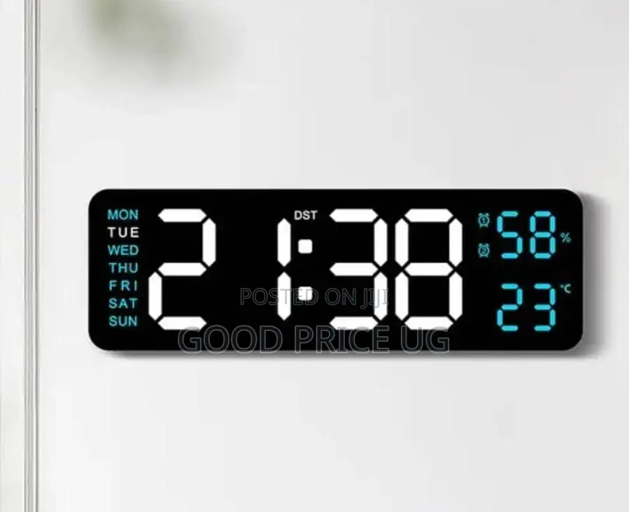 Jh8025 Led Electronic Digital Wall Clock Big Size