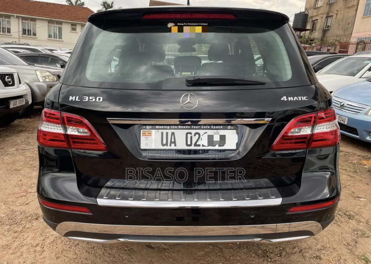 Mercedes-Benz M Class ML 350 4Matic 2012 Black
