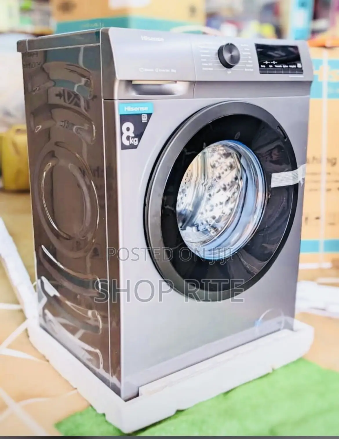 Hisense Washing Machine 8 KGS Front Loader Big Drum