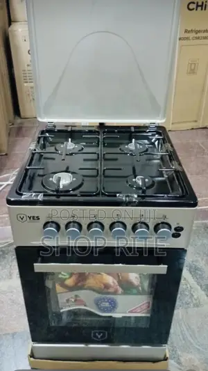 Yes Full Gas Cooker 60/60cm Auto Ignition