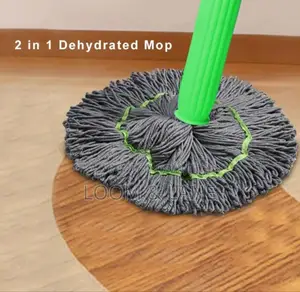 2 in 1 Dehydrated Mop, Self-Wringing Twist Mops