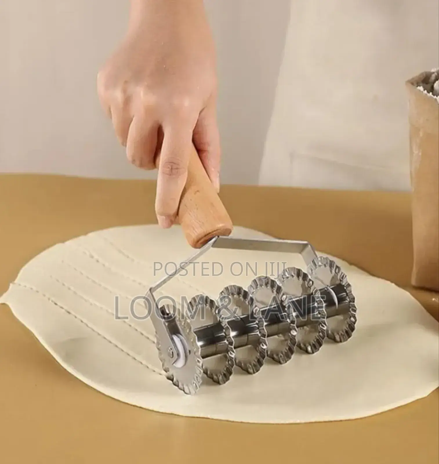 Stainless Steel Noodle Cutter Duddies and Pastry Roller Cutter
