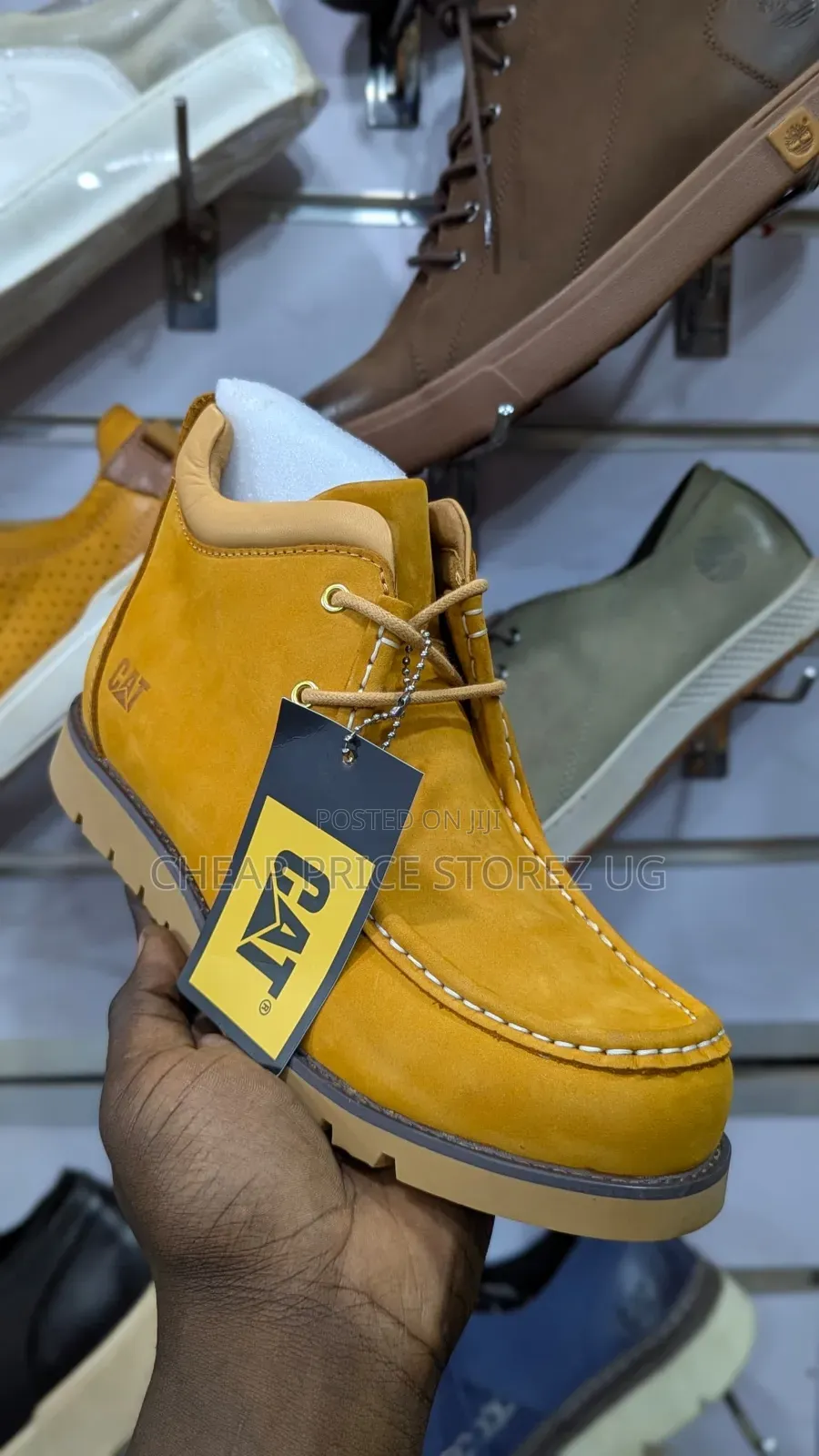 Brown Man Boots Man's Brown Shoes
