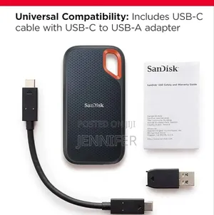 Sandisk 1tb Extreme Portable SSD External SSD