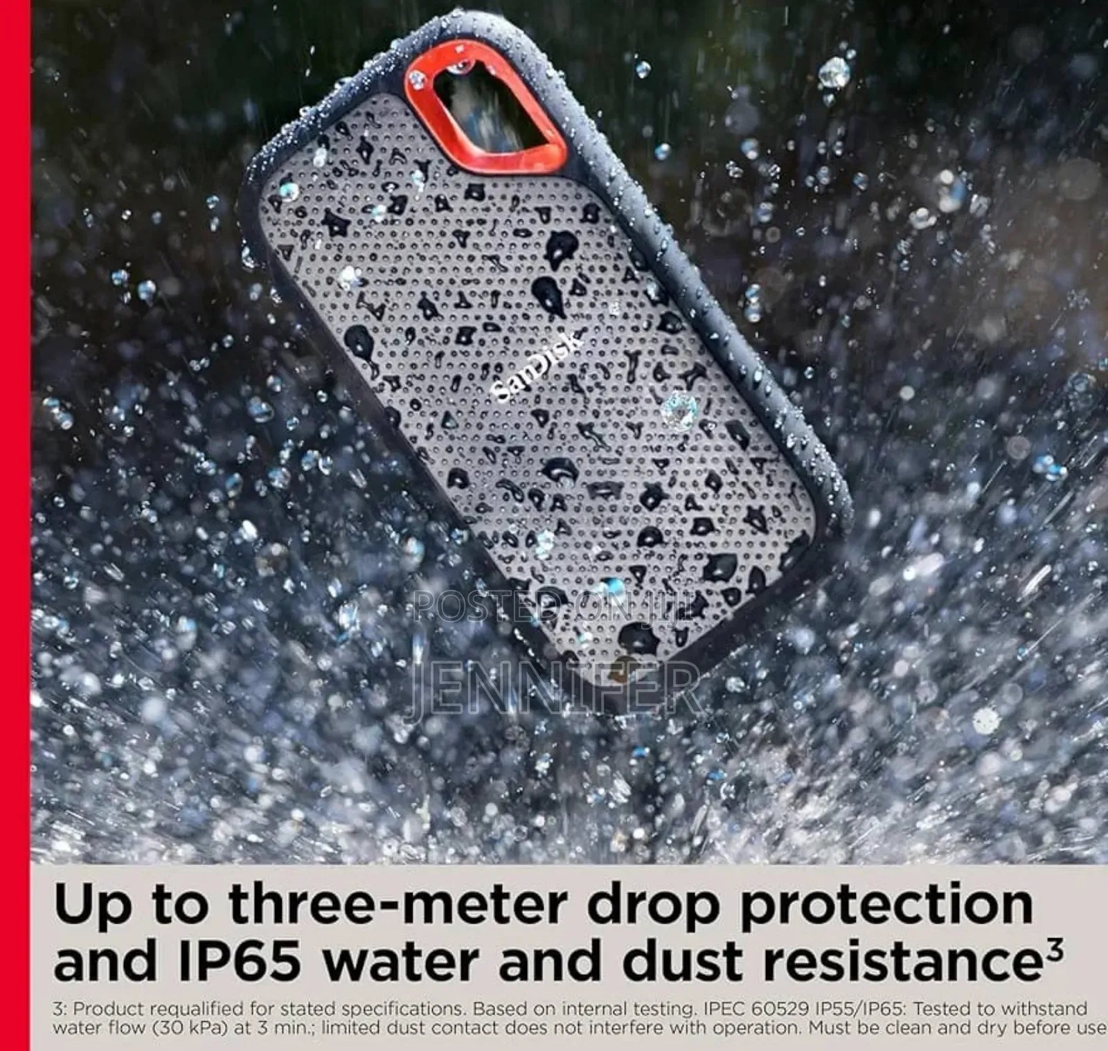 Sandisk 1tb Extreme Portable SSD External SSD
