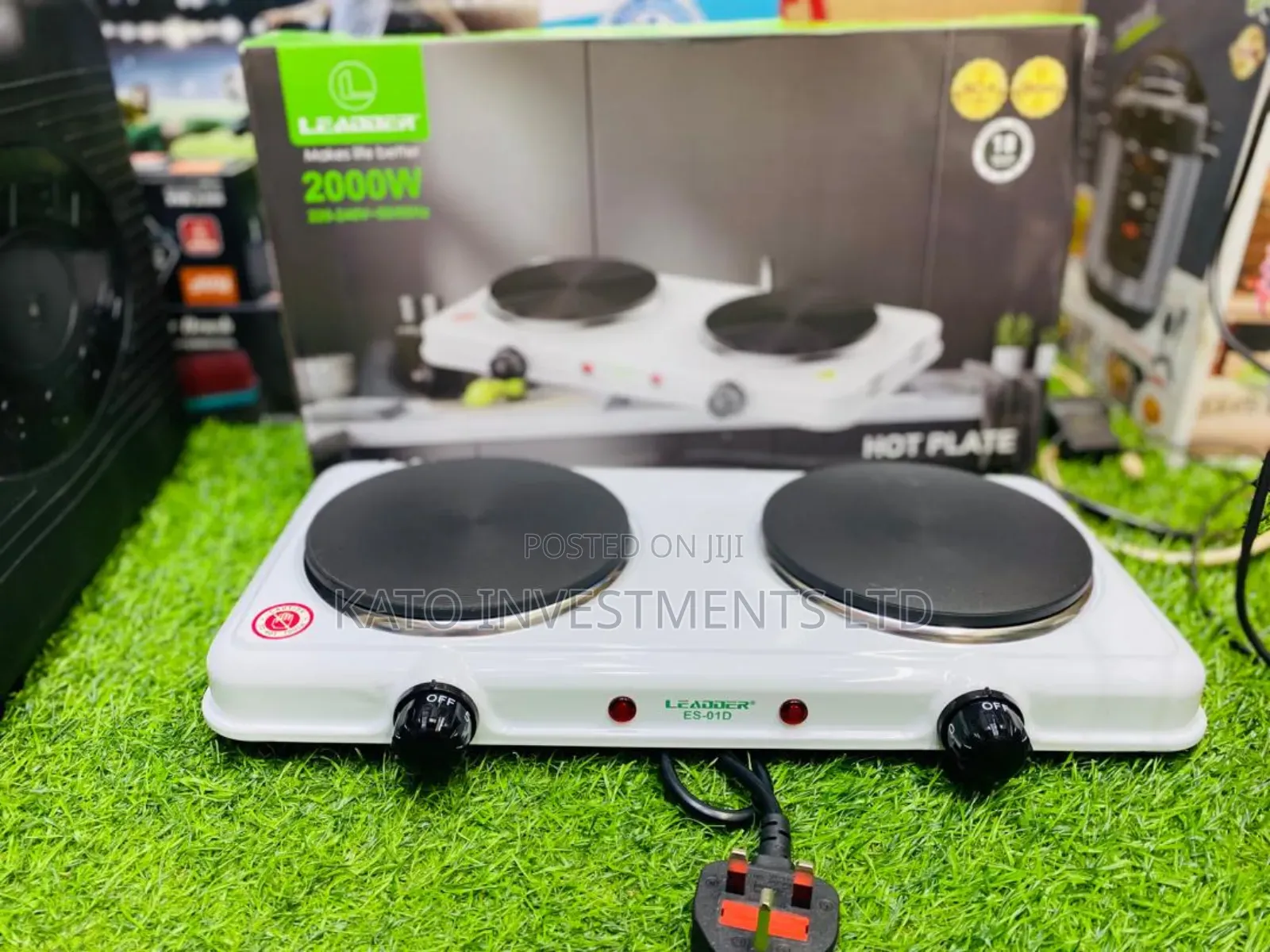 Leader Double Solid Hot Plate