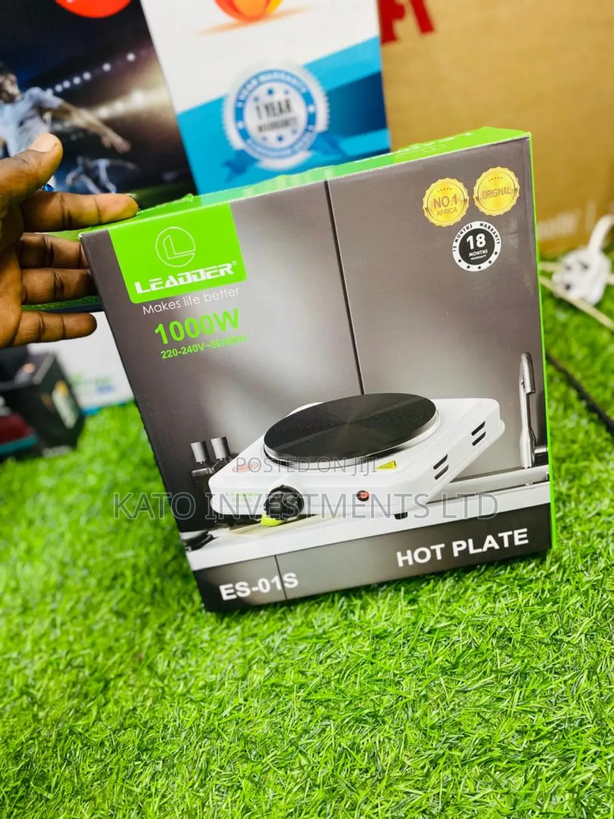 Leader Single Solid Hotplate Stove