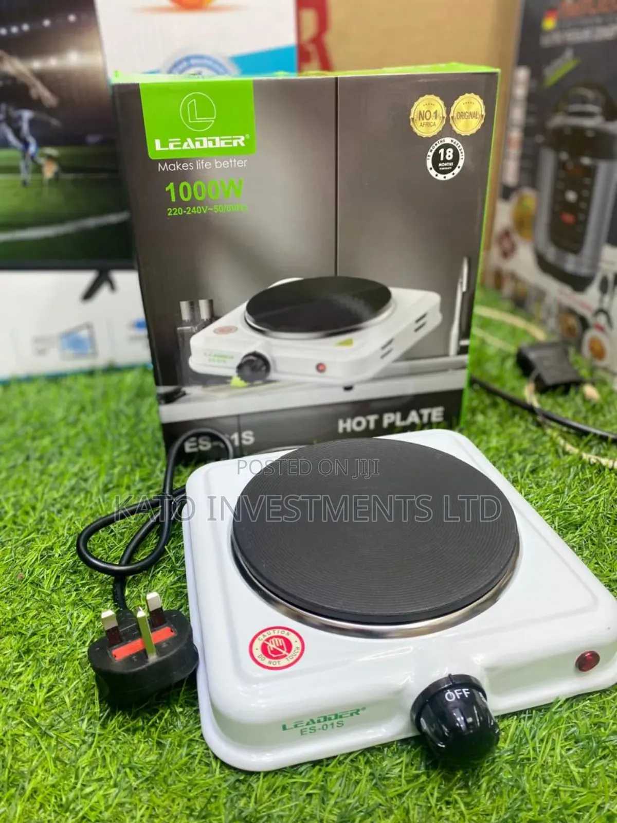 Leader Single Solid Hotplate Stove