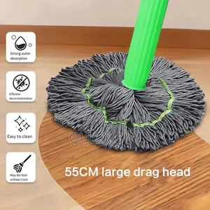 2 in 1 Dehydrated Mop, Self-Wringing Twist Mops