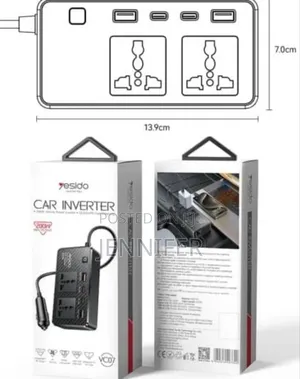 Yesido Vc07 200w Car Power Inverter.