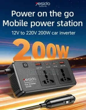 Yesido Vc07 200w Car Power Inverter.