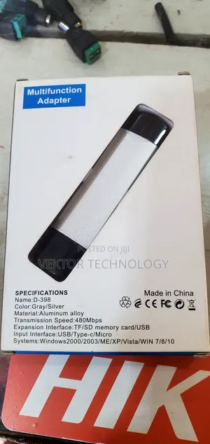 3-in-1 Card Reader With Usb-C Usb-a Connectivity