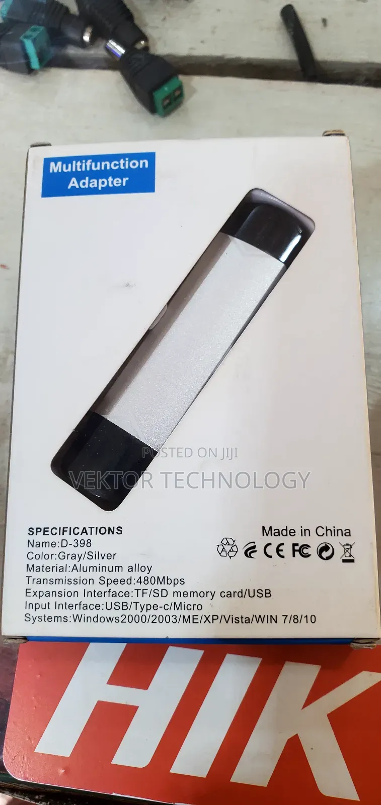 3-in-1 Card Reader With Usb-C Usb-a Connectivity