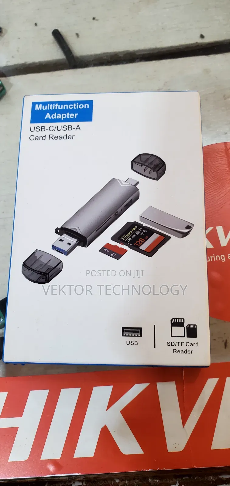 3-in-1 Card Reader With Usb-C Usb-a Connectivity