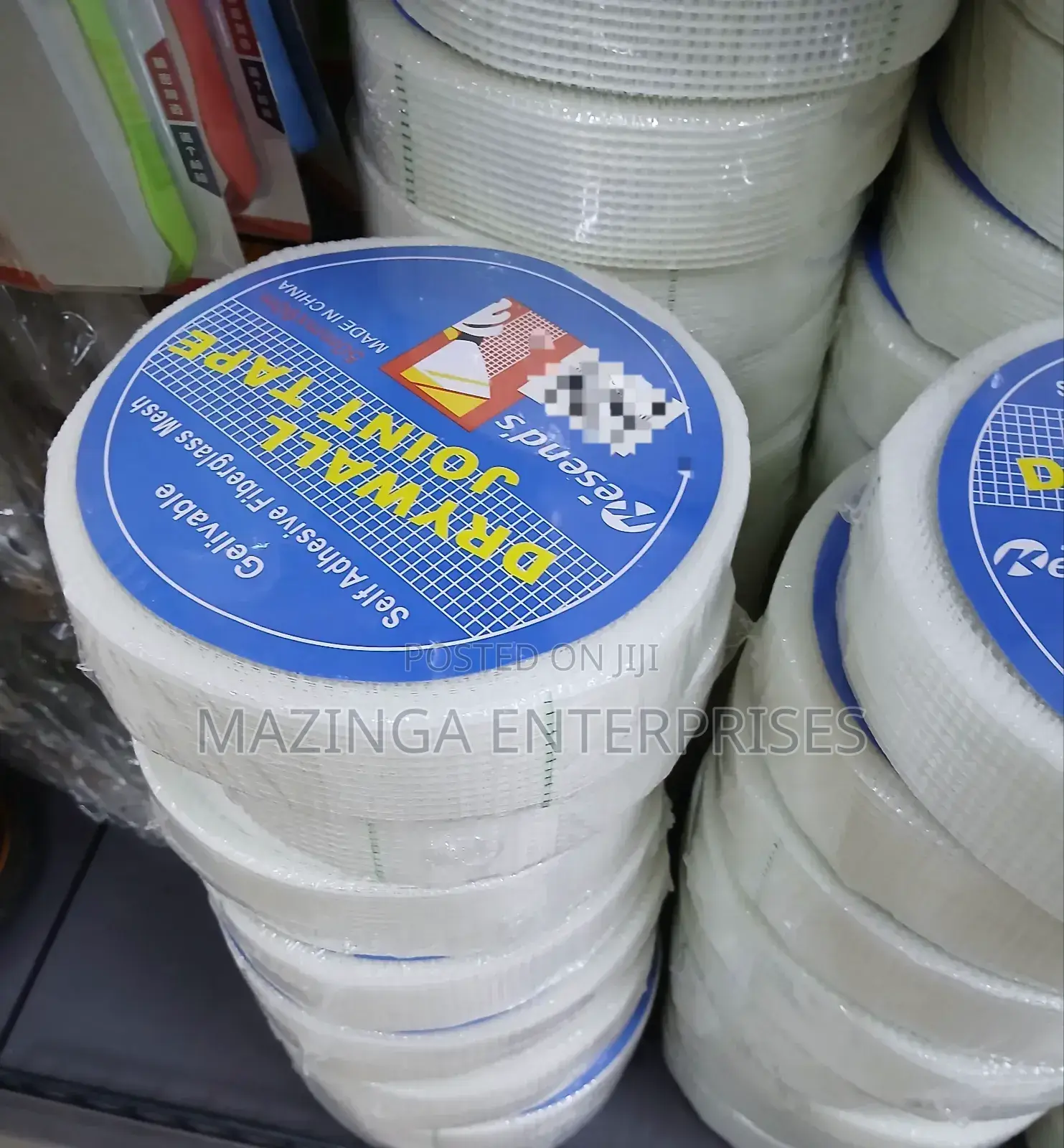 Self Adhesive Fibre Glass Mesh Drywall Joint Tape