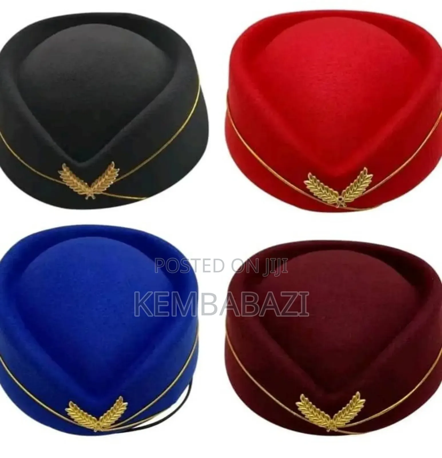 Flight Attendant or Stewardess/Hostesses Hat.