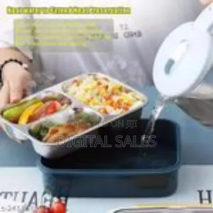 Leakproof Thermal Insulation 3 Compartment Bear Lunch Boxes Reusable