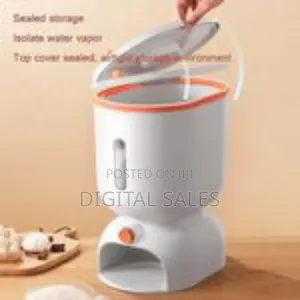 5.5 Kg Airtight Rice Dispenser, Sealed Grain Container