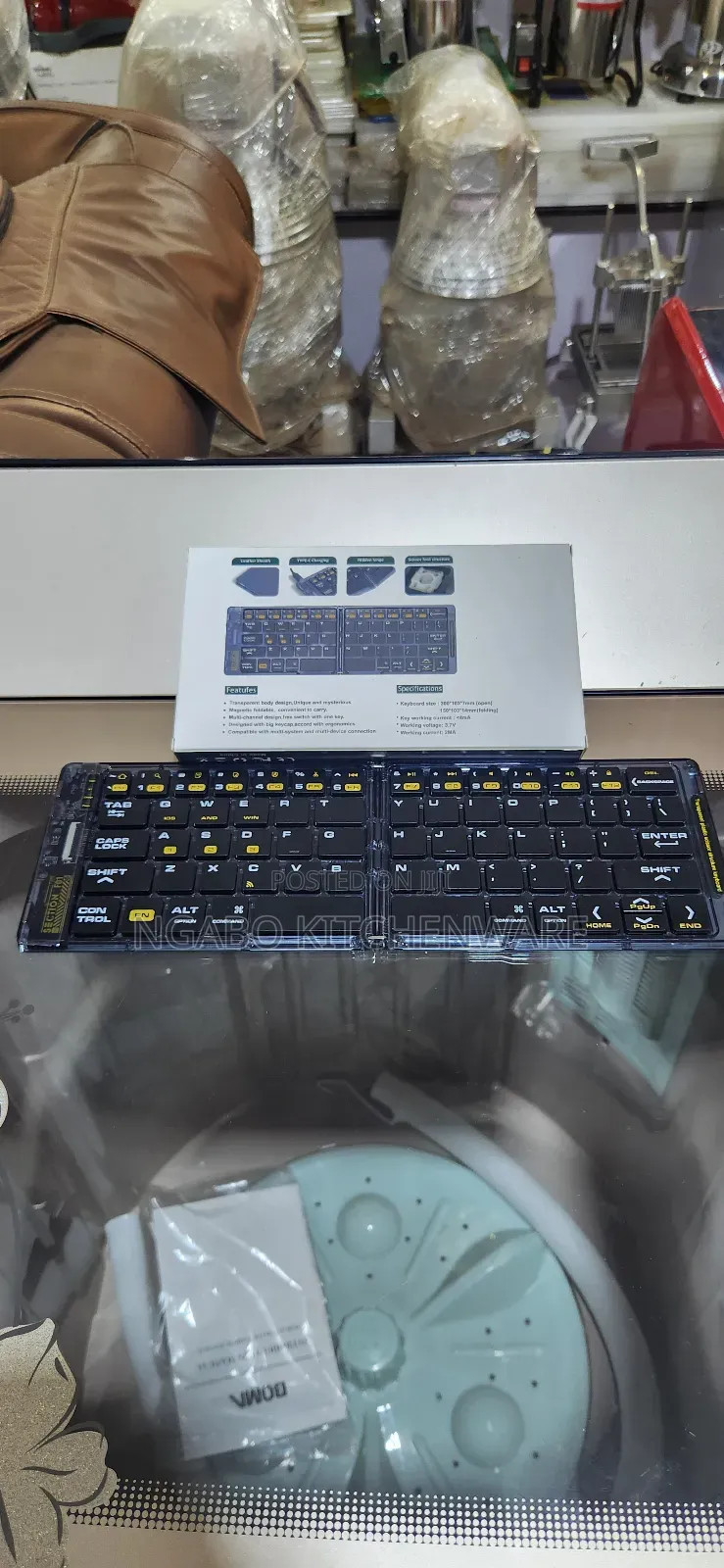 Key Board or Foldable Bluetooth Keyboard