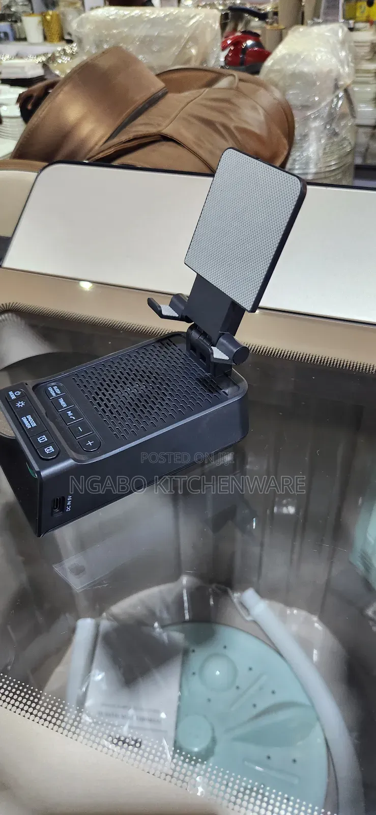 Phone Stand With Bluetooth