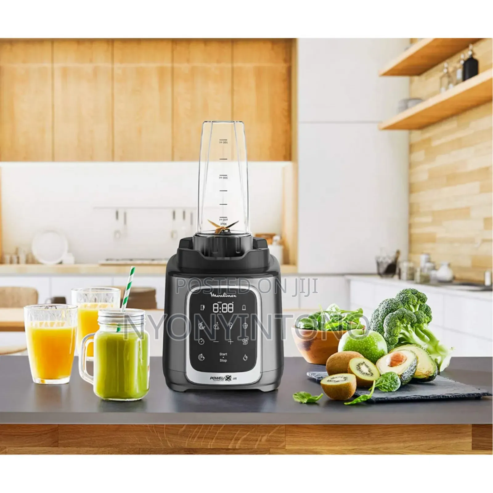Moulinex 6 Program Computerized Automatic Blender Lm91hd27