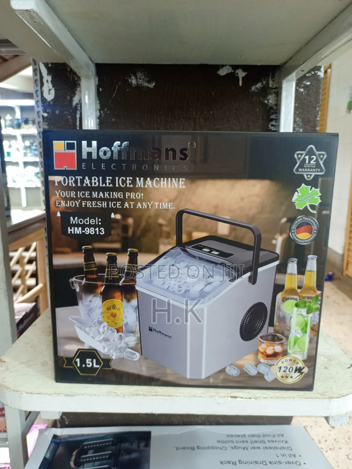 Portable Ice Cube Maker Machine