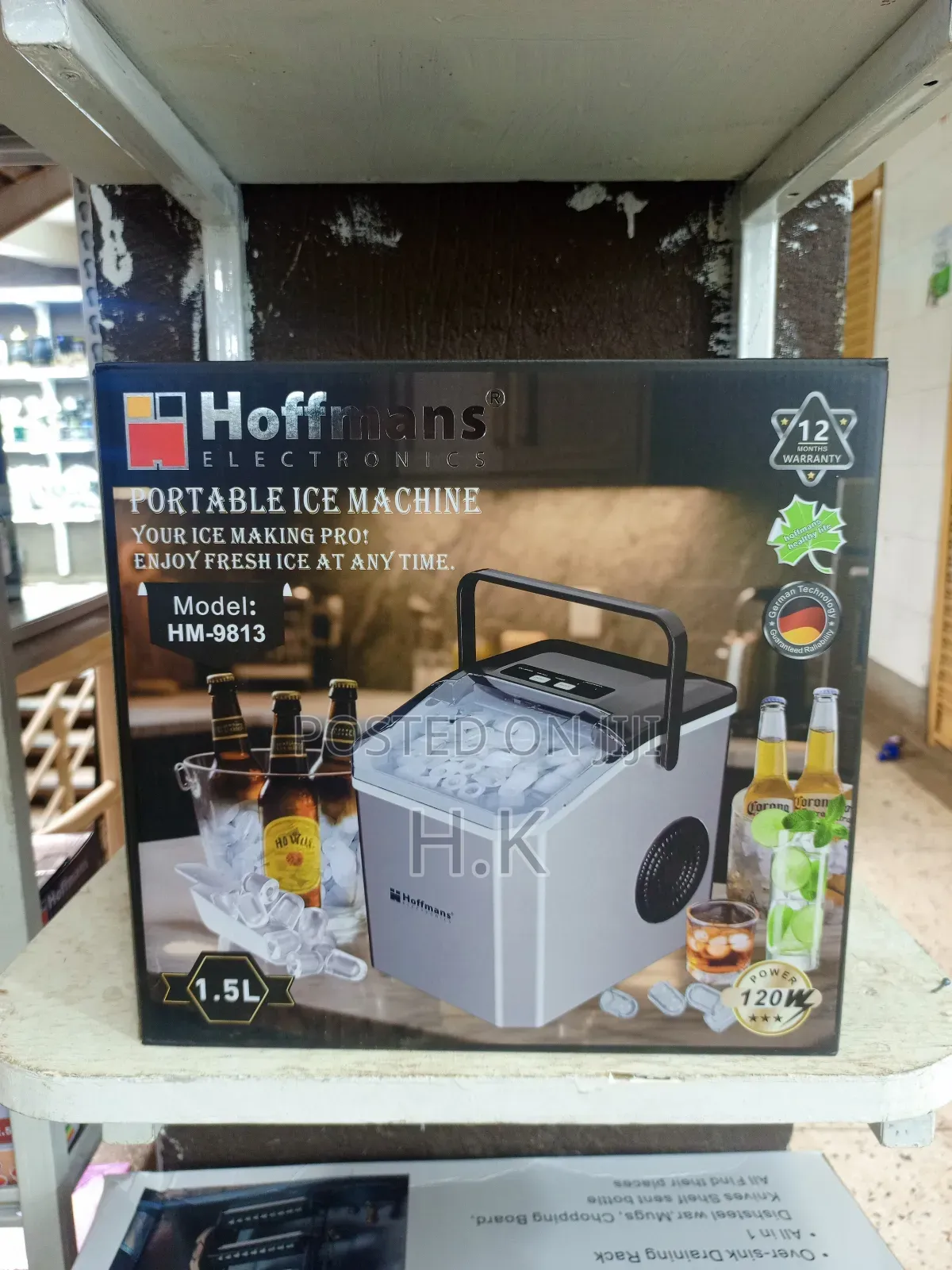 Portable Ice Cube Maker Machine