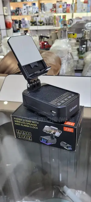 Phone Stand With Bluetooth