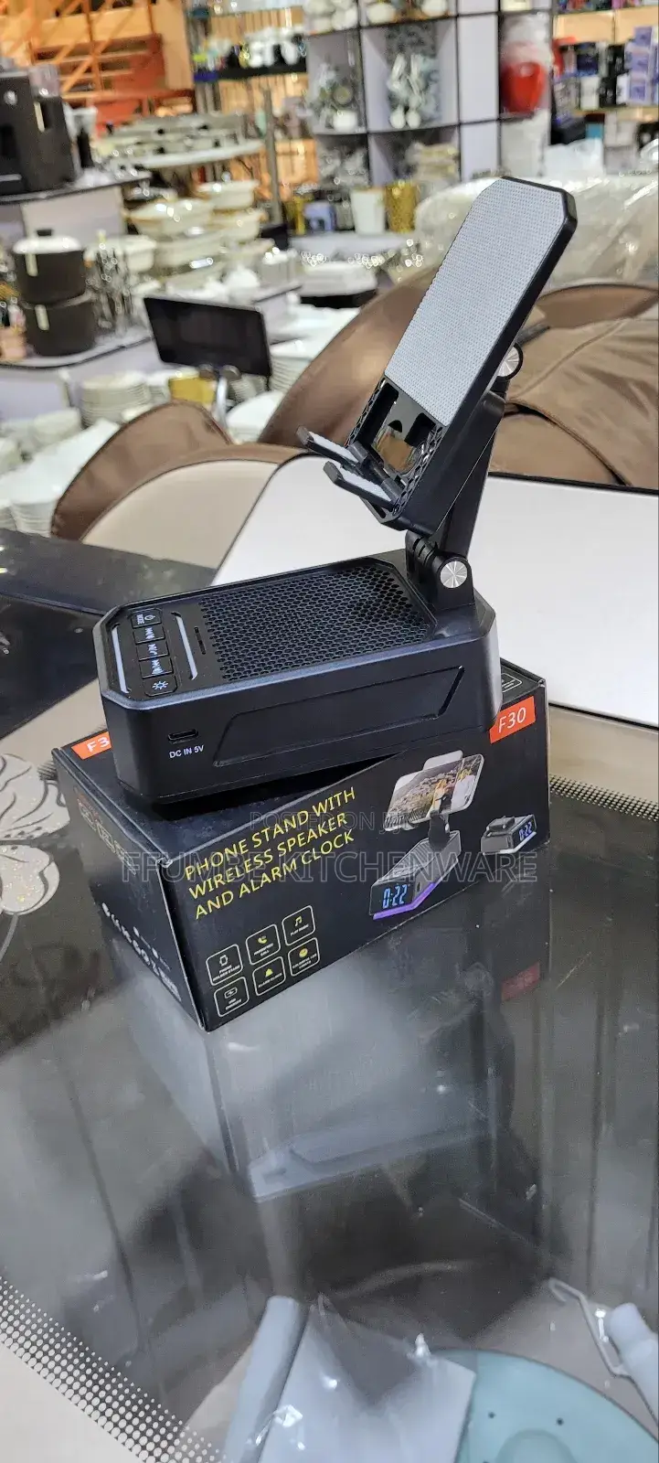 Phone Stand With Bluetooth