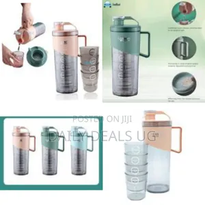 Jug With Glass Set Pitcher Water Jug Set 1.6 L With 4 Cups 280 Ml