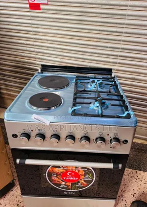 SPJ Gas Cooker Stainless 60by60 2+2