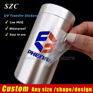 Bottles Uv Transfer Stickers