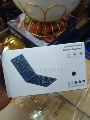 Ultra-Thin Folding Wireless Keyboard.