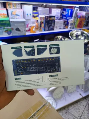 Ultra-Thin Folding Wireless Keyboard.