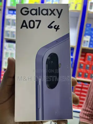 New Samsung Galaxy A07 4G 64 GB Black