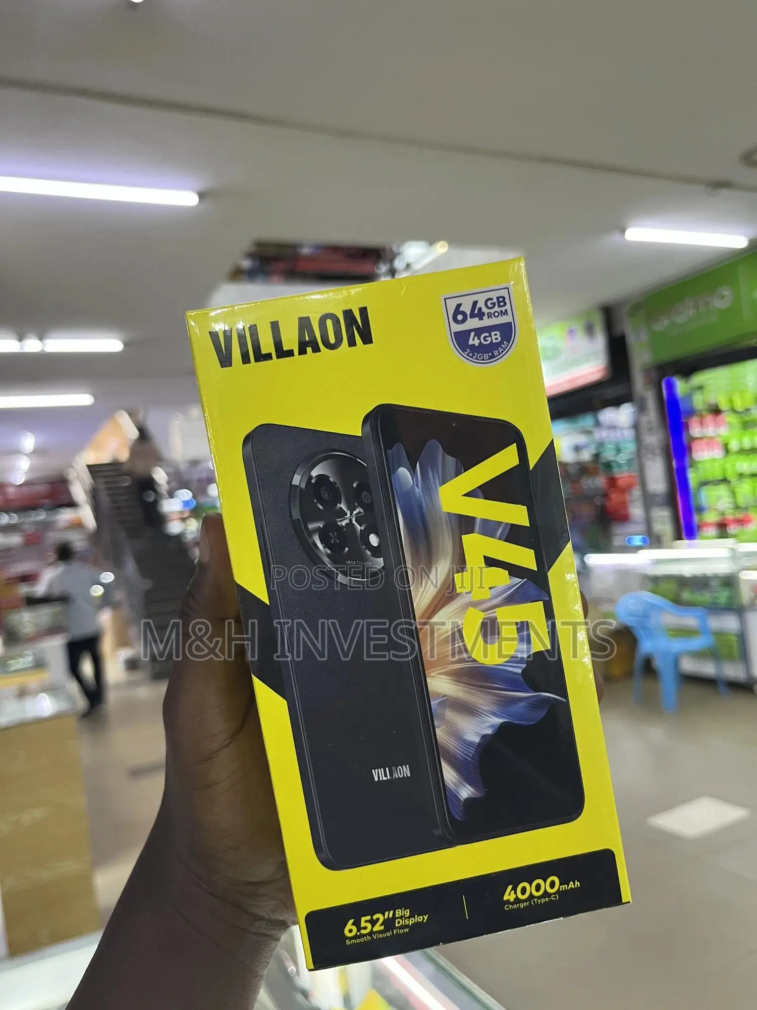 New Villaon V40s 64 GB Black